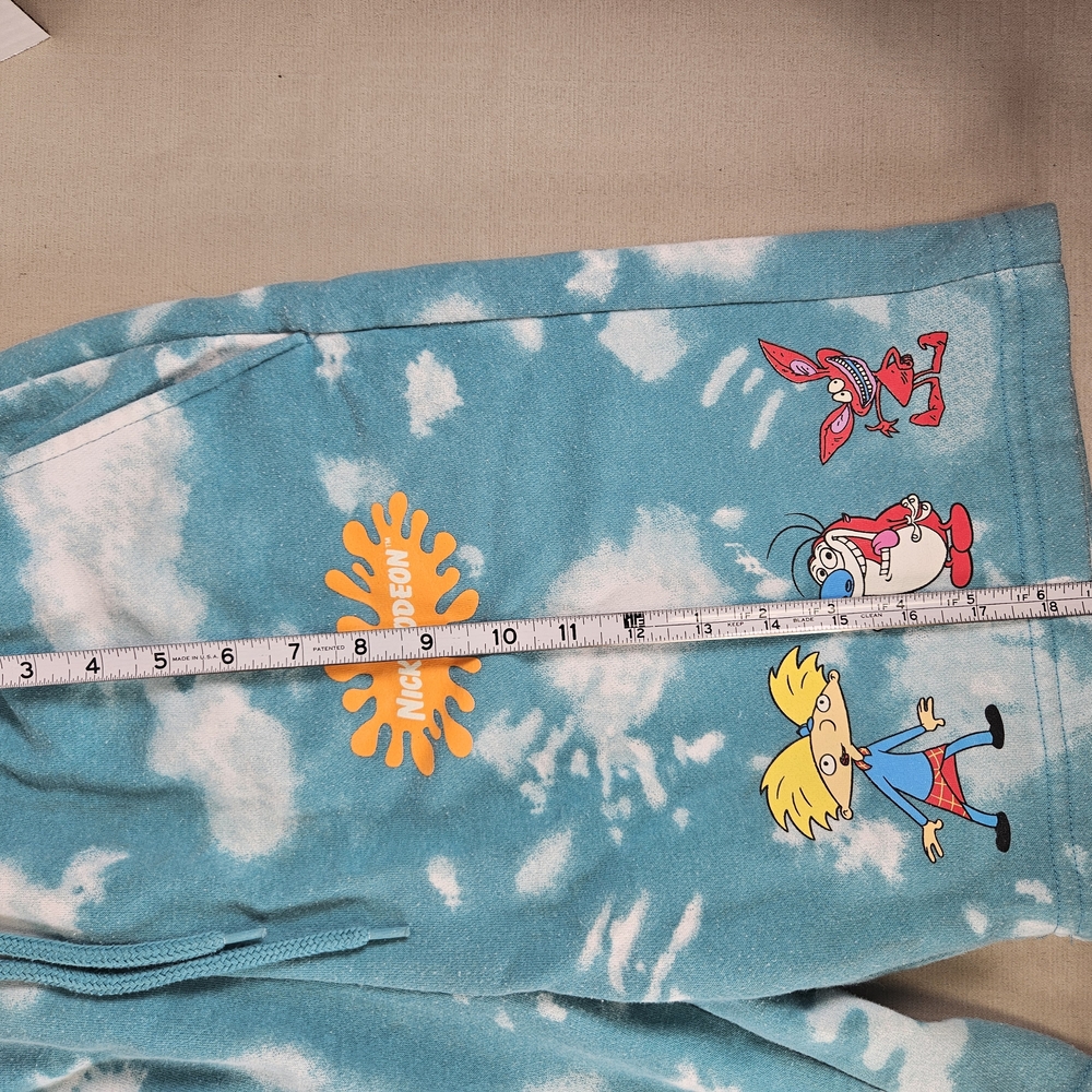 Nickelodeon Blue Tie-Dye Character Shorts - Picture 11 of 11